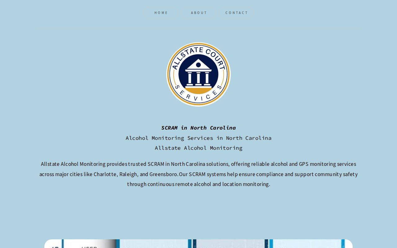 ⭐⭐⭐⭐⭐SCRAM in North Carolina Secure Continuous Remote Alcohol